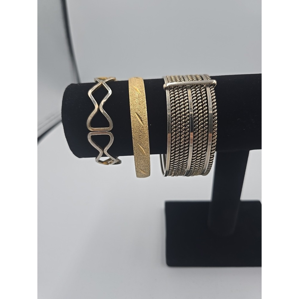 1970s VTG Gold Tone BRACELETS